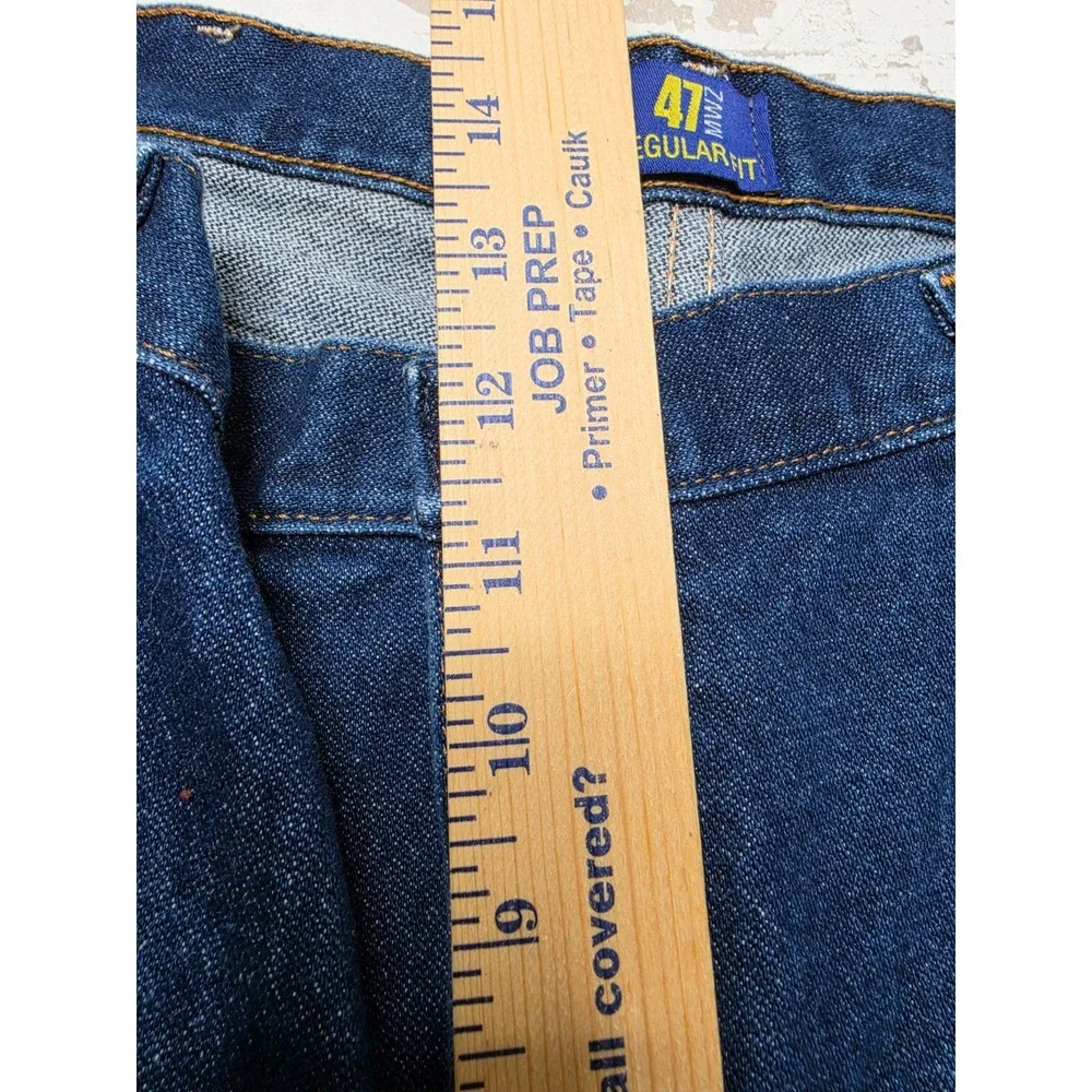 Wrangler Regular Fit 47MWZ Men's Denim Jeans 37x36 100% Cotton Western Cowboy